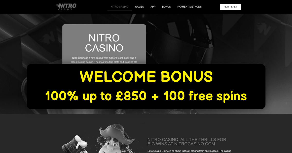 Nitro Casino: Best Online Casino in the UK | Top Slots