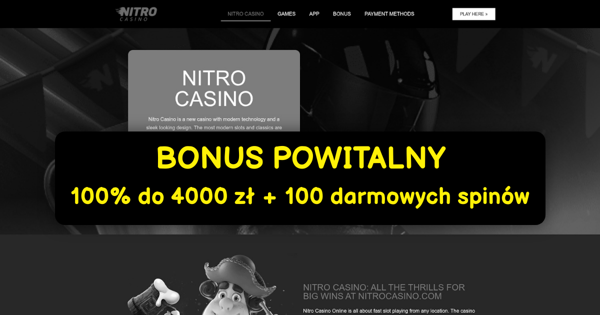 Nitro Casino: Najlepsze kasyno online w Polsce